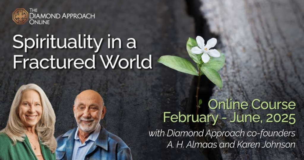 A. H. Almaas Diamond Approach Ridhwan School Online Course Spirituality in a Fractured World